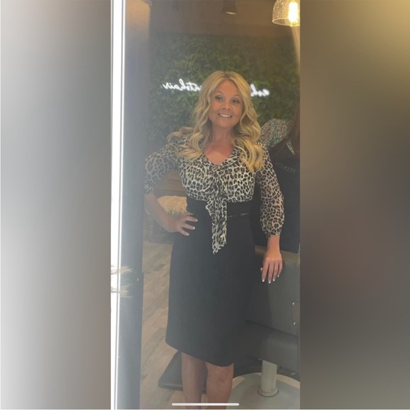 White House Black Market Dress Sz 6 - Picture 2 of 4